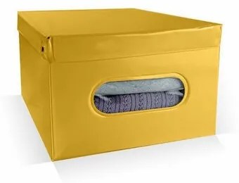 Compactor Úložný box Nordic 50 x 38,5 x 24 cm, žltá