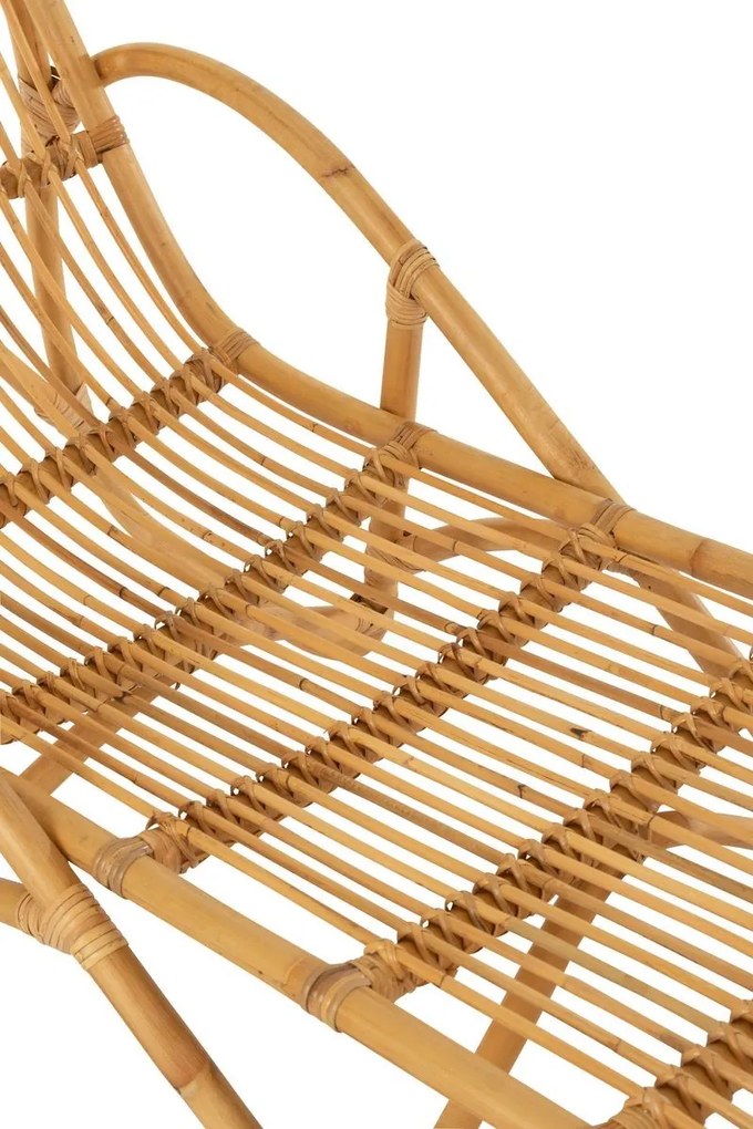 Prírodné ratanové lehátko Els Rattan - 174*60*93cm