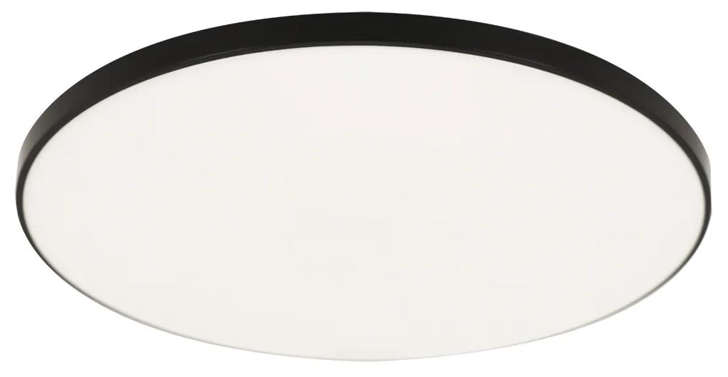 STRÜHM Stropné svietidlo DOWBOR LED C 24W BLACK Neutral White 4337