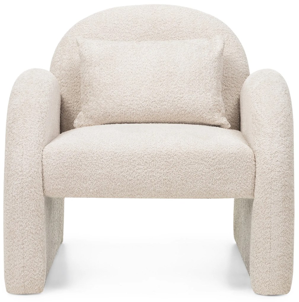 Relaxační křeslo RAINBOW světle béžové