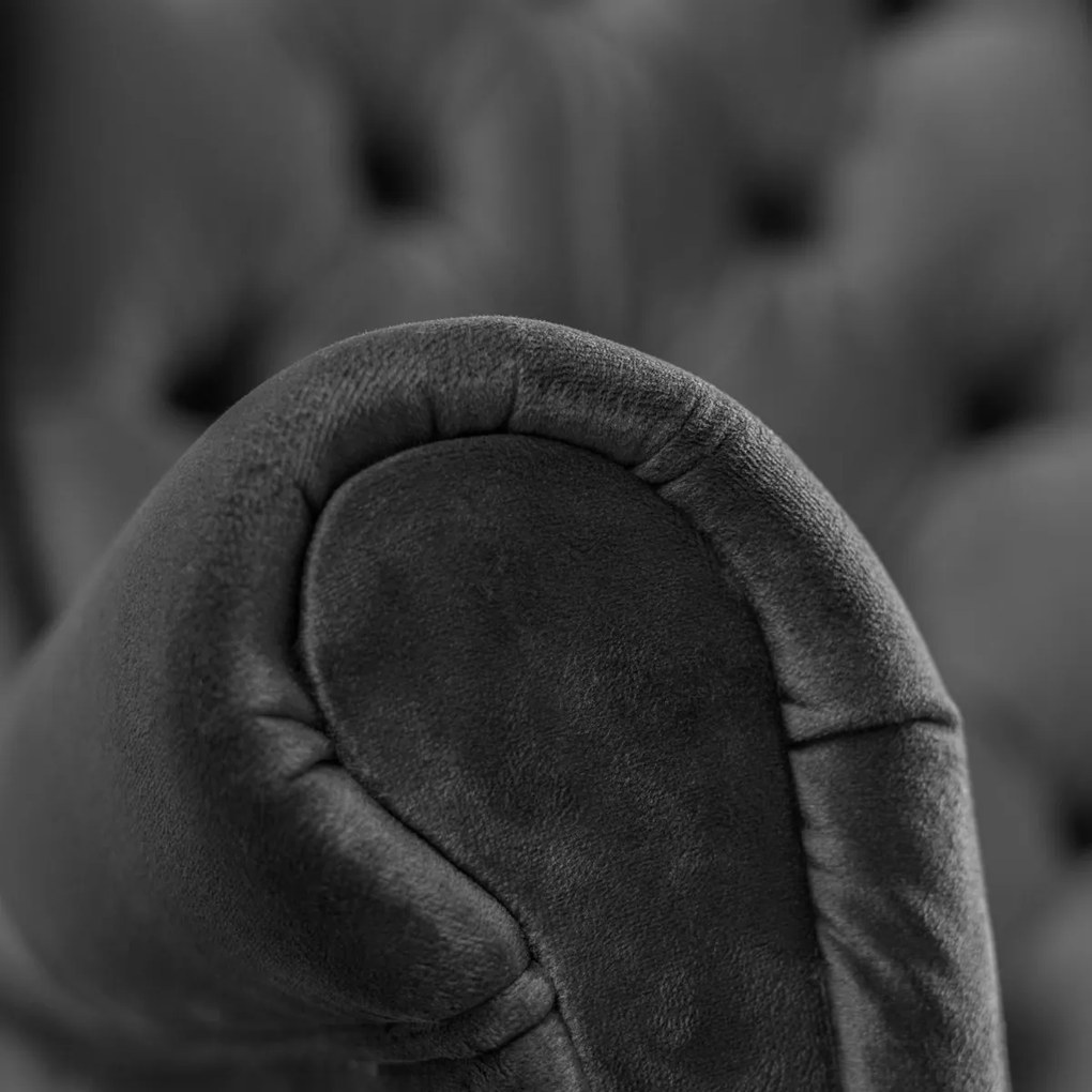 KRESLO UŠIAK BRUNO 2 CHESTERFIELD ROYAL VELVET 214