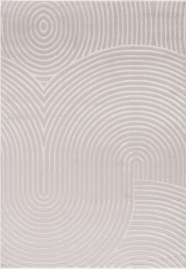 TA Koberec NG83B CREAM/CREAM ELLEN Krémový Obdĺžnikový Rozmer: 160x230 cm