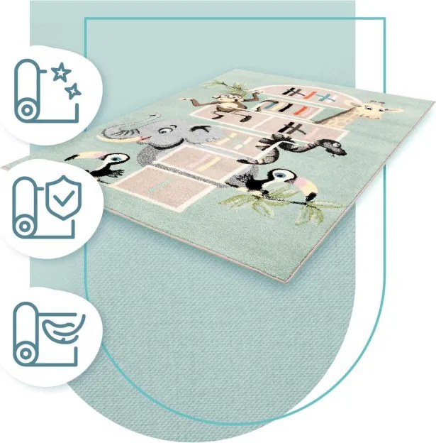 Koberec FD FUNKY Top Tom mätový