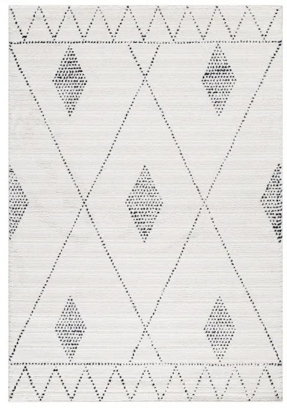 Koberec Berber - TAZNAXT ornament krémový