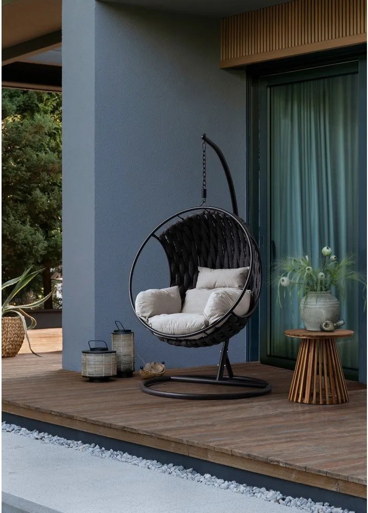 Okrúhly záhradný stolík z masívu akácie ø 50 cm Rodano – Bizzotto