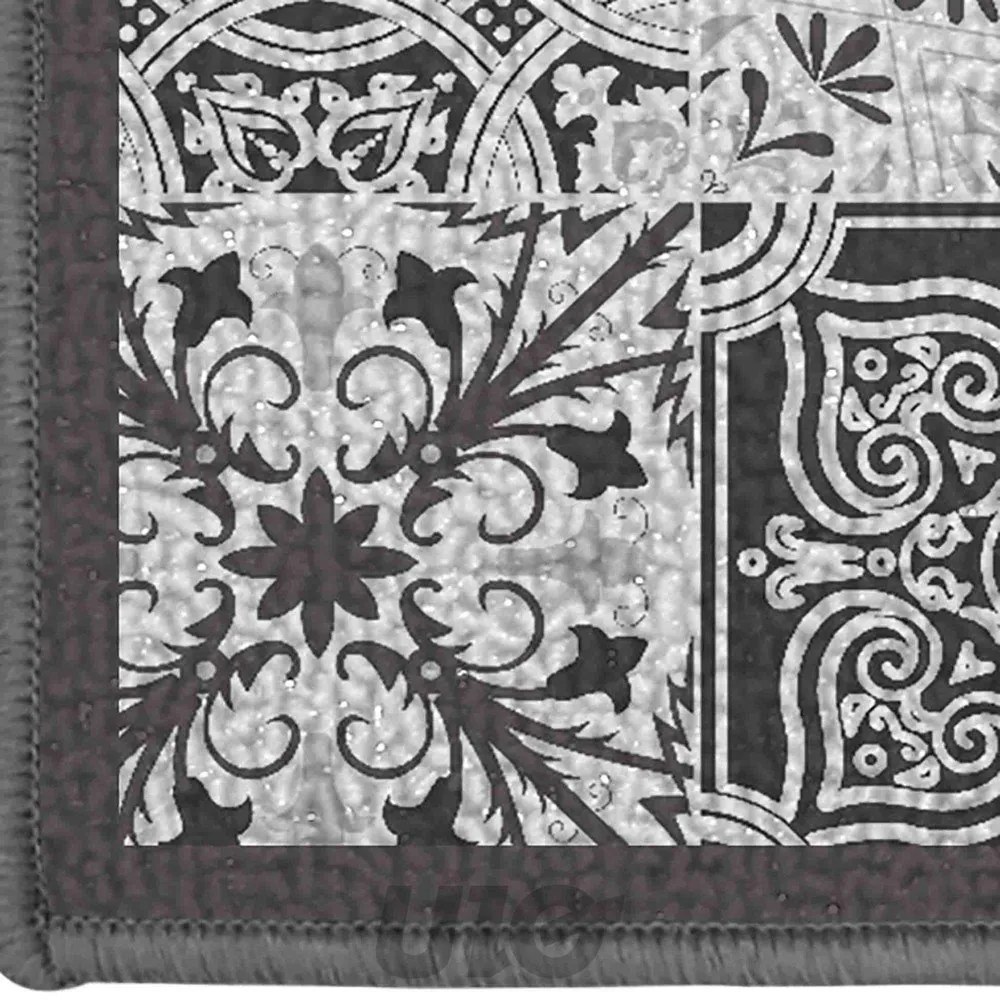 Sivý prateľný koberec 40x60 cm Persane – douceur d'intérieur