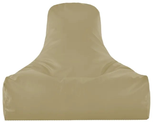 Kreslo Bali ekokoža zemité béžové