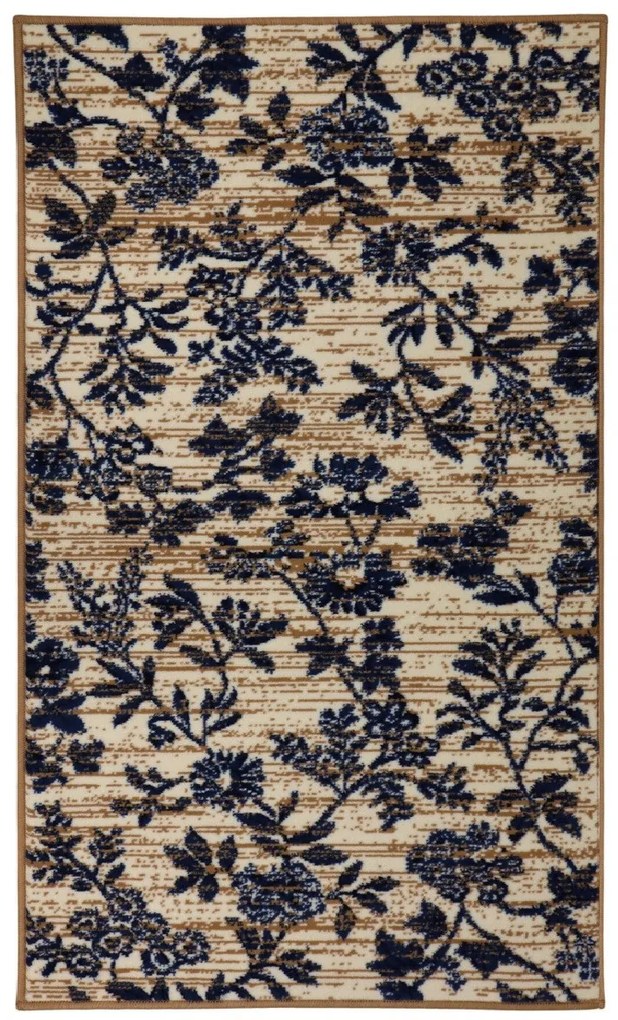 Alfa Carpets, TRHÁK: Kusový koberec Flowers beige, 190x280, béžová, obývacia izba