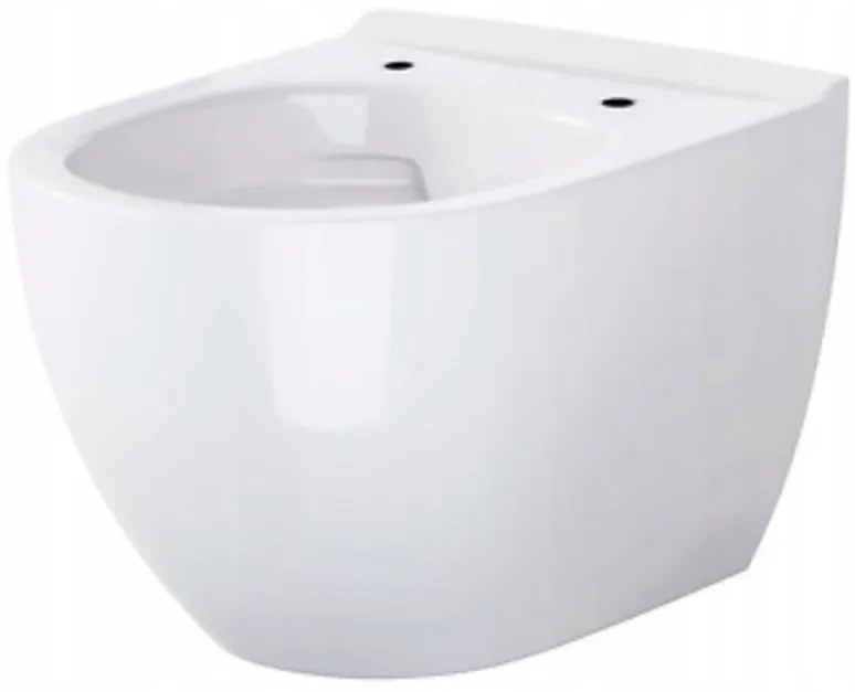 Cersanit Zen, závesná wc misa CleanOn 50x36x37 cm s pomaly padajúcim sedátkom, biela, S701-428
