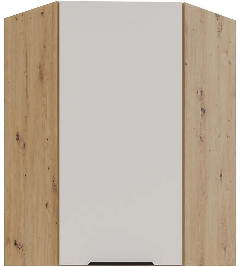 Kuchynská skrinka Solea cashmere/artisan 60x60 GN-90 1F (45°)