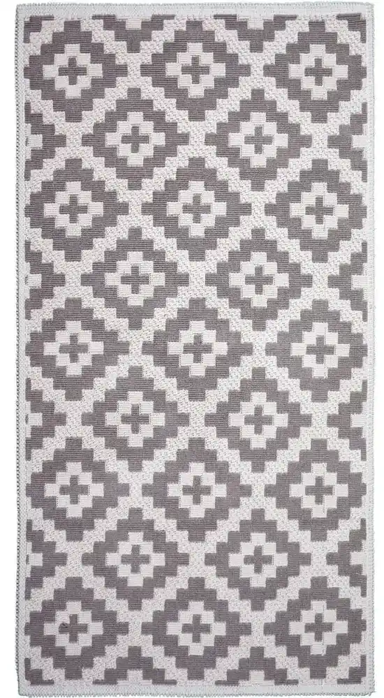 Béžový bavlnený koberec Vitaus Art, 100 x 150 cm | BIANO