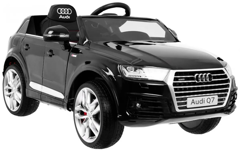RAMIZ Elektrické autíčko Audi Q7 Quattro S-Line 2.4 G lakované - čierne