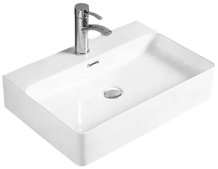 Mexen LARA umývadlo, 60x42 cm, biela, 21166000