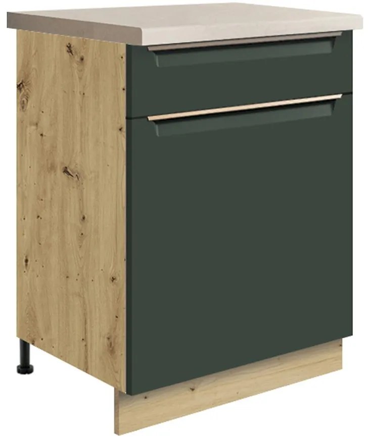 Skrinka do kuchyne Glamour5d Green