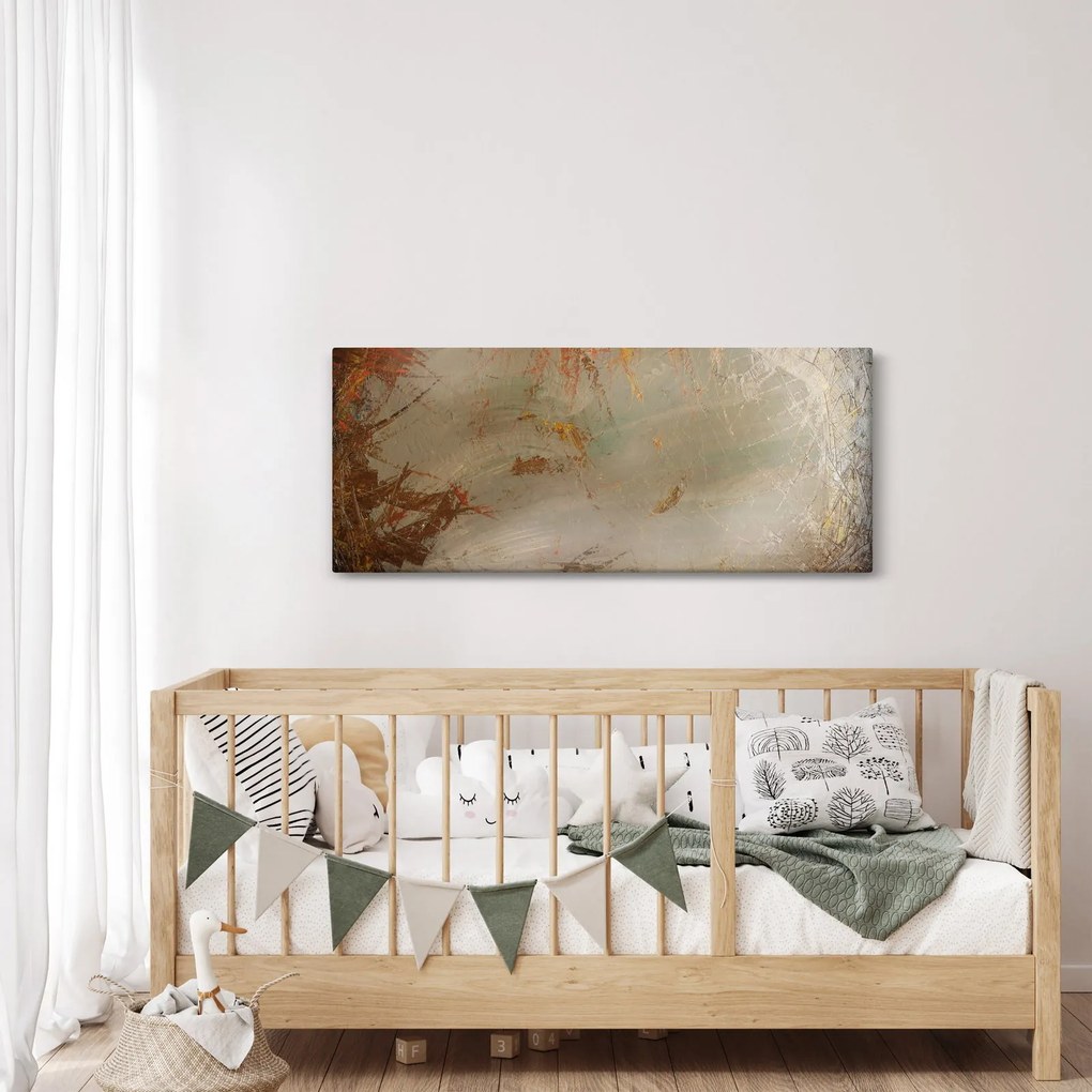Obraz - Textúrovaná abstrakcia (120x50 cm)