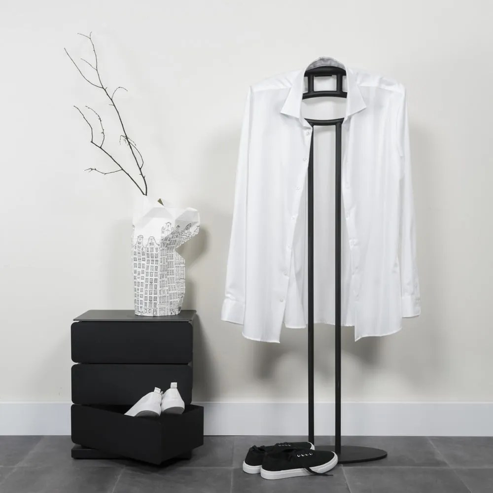 Čierna kovová komoda 37x54,5 cm Joey – Spinder Design