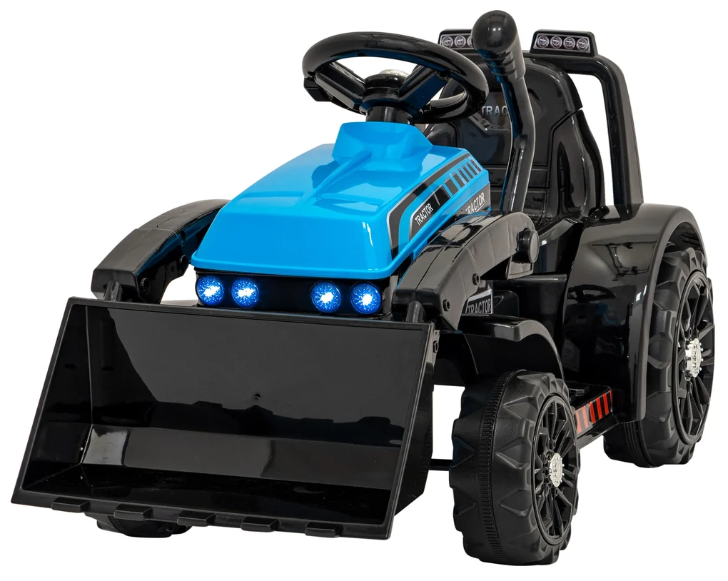 Akumulátorový traktorový buldozér RAMIZ G320 - modrý