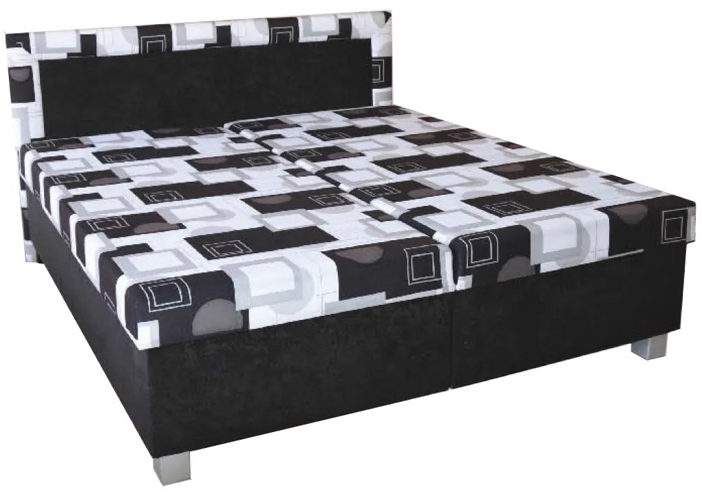 Manželská posteľ 180 cm Marry (so sendvičovým matracom). Vlastná spoľahlivá doprava až k Vám domov. 774047
