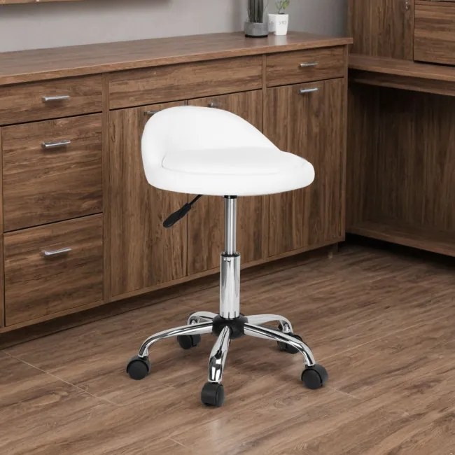Pracovná stolička LOMO biela