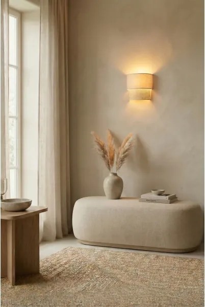 Brilagi - LED nástenné svietidlo BOHO ECO 1xE27/10W/230V krémové