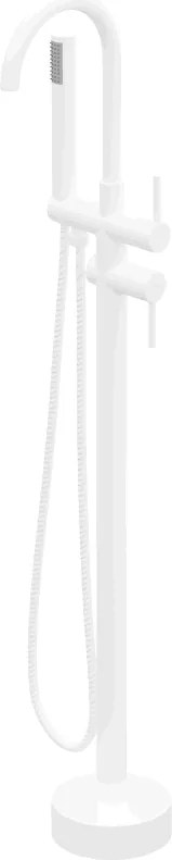 Mexen Alma samostatne stojaca vaňová batéria, biela - 75033-20