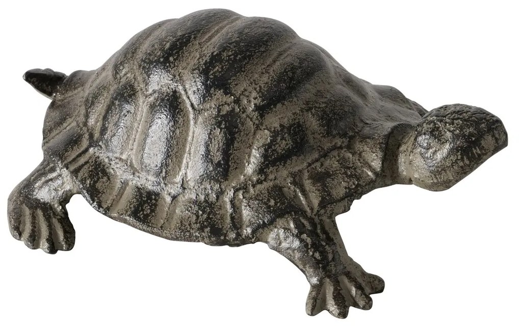 Záhradná liatinová figúrka Trully1, 6x21 cm, hnedá