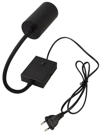 Brilagi - Flexibilná nástenná lampa SELE 1xGU10/30W/230V čierna/zlatá