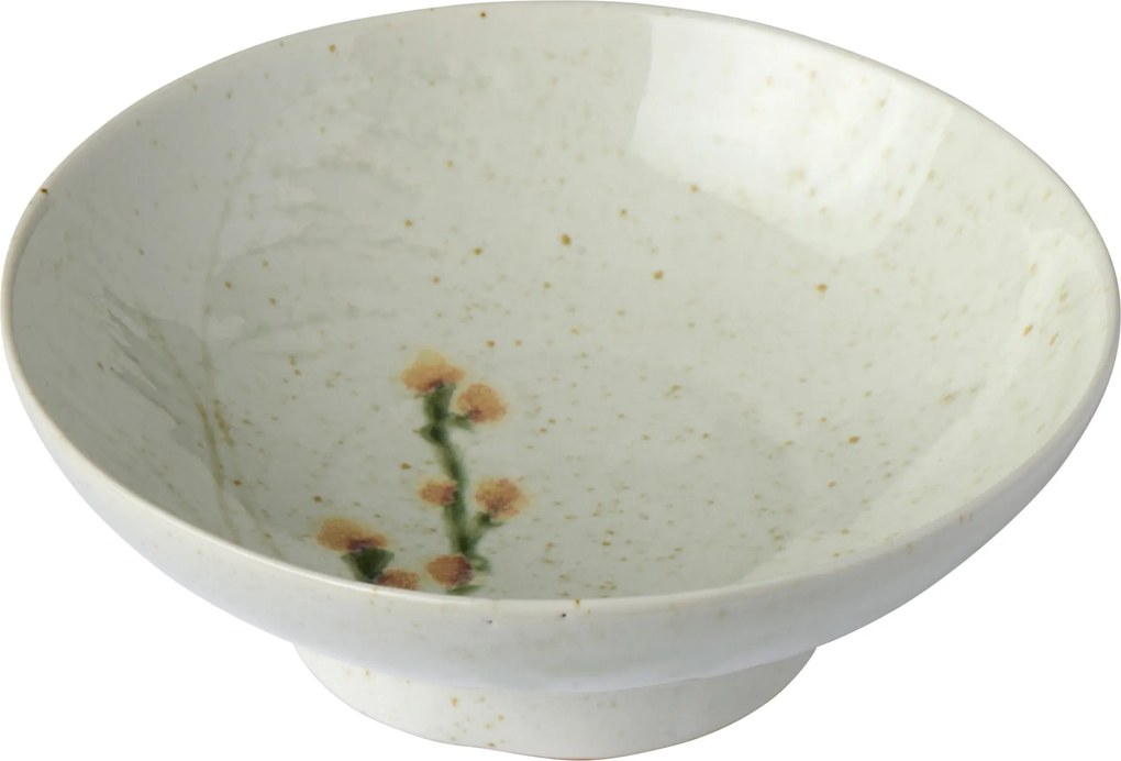 Ib Laursen Kameninová miska Flowers inside 13 cm