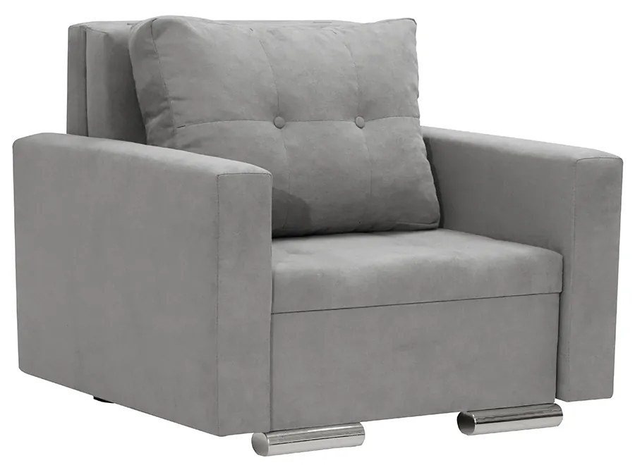 Kreslo FELIX s funkciou spania Světle šedá