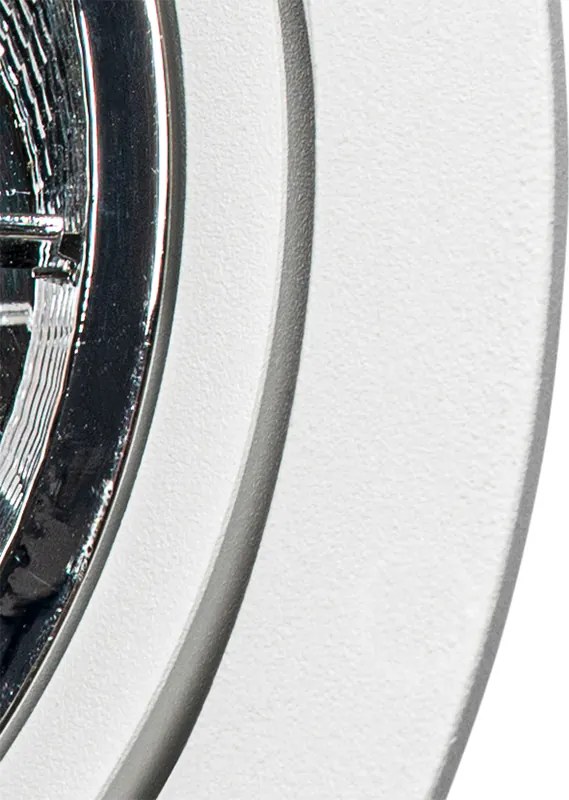 Sada 6 ks Moderné zapustené bodové biele nastaviteľné - skľučovadlo 111