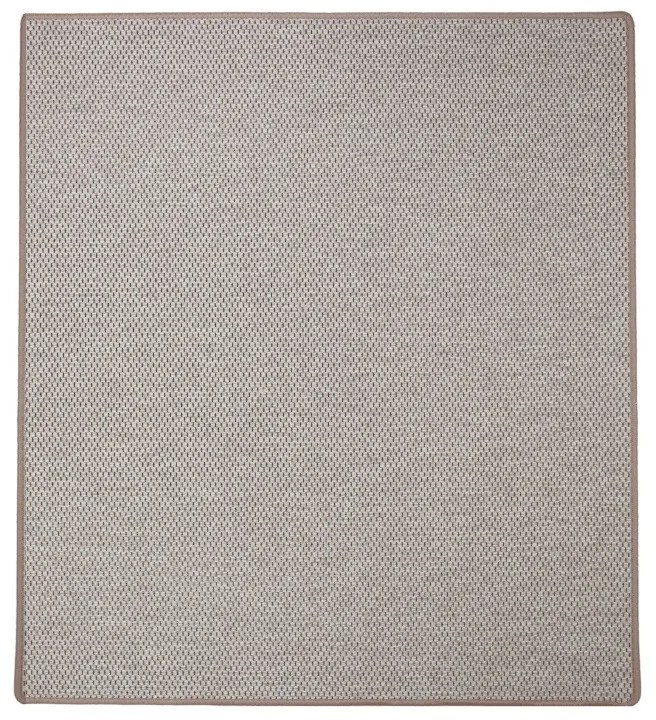 Kusový koberec Nature svetle béžový štvorec, 120x120, béžová, chodba / predsieň, Vopi