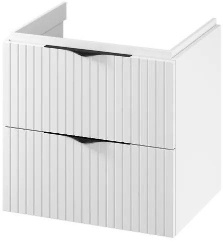 Cersanit Tirso, závesná skrinka pod umývadlo 594x447x572 mm, biela matná, S1015-007