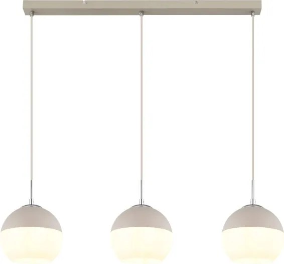 Globo 15999-3H - Závesné svietidlo RAGUSA na lanku 3xE27/60W/230V