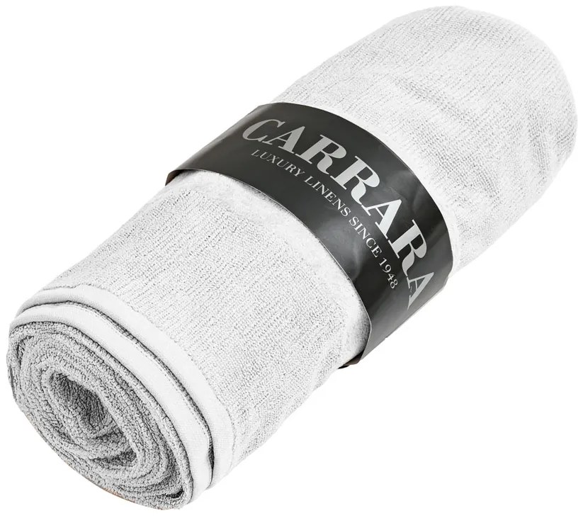 Súprava uterákov CARRARA 1ks 60x100 cm a 1ks 40x55 cm 100% bavlna, biela