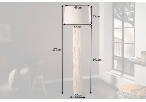 Stojaca lampa 17320 Ø55cm  - Komfort-nábytok