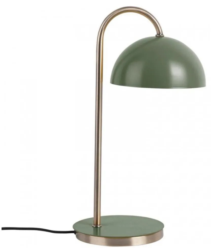Sada 2 ks: Zelená stolná lampa Dome 20 × 14 × 36.5 cm