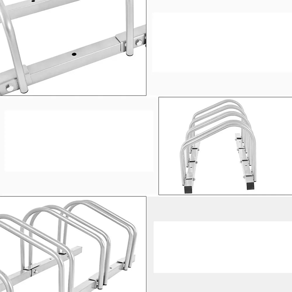 Stojan na bicykle so 4 miestami
