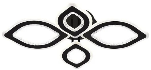 LED Stmievateľný prisadený luster LED/95W/230V 3000-6500K + diaľkové ovládanie