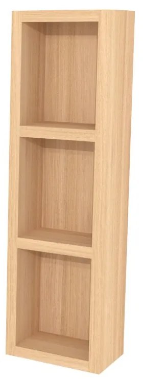 Mereo Aira, kúpeľňová skrinka 20 cm, horná, policová, Multidecor, Dub Sand Barbera, MER-CN796SDSB1