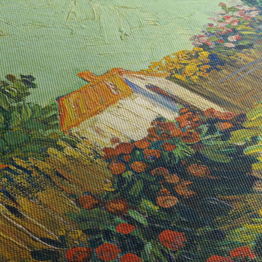 Obraz - Imitator of Vincent van Gogh, Landscape, reprodukcia (90x60 cm)