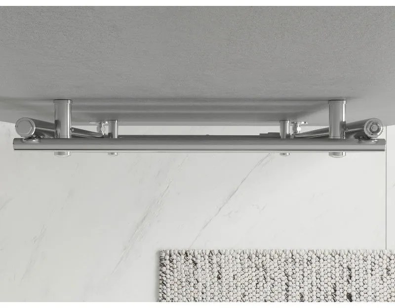 Mexen Sol vykurovacie teleso 1200 x 600 mm, 520 W, chrómová, W125-1200-600-00-01