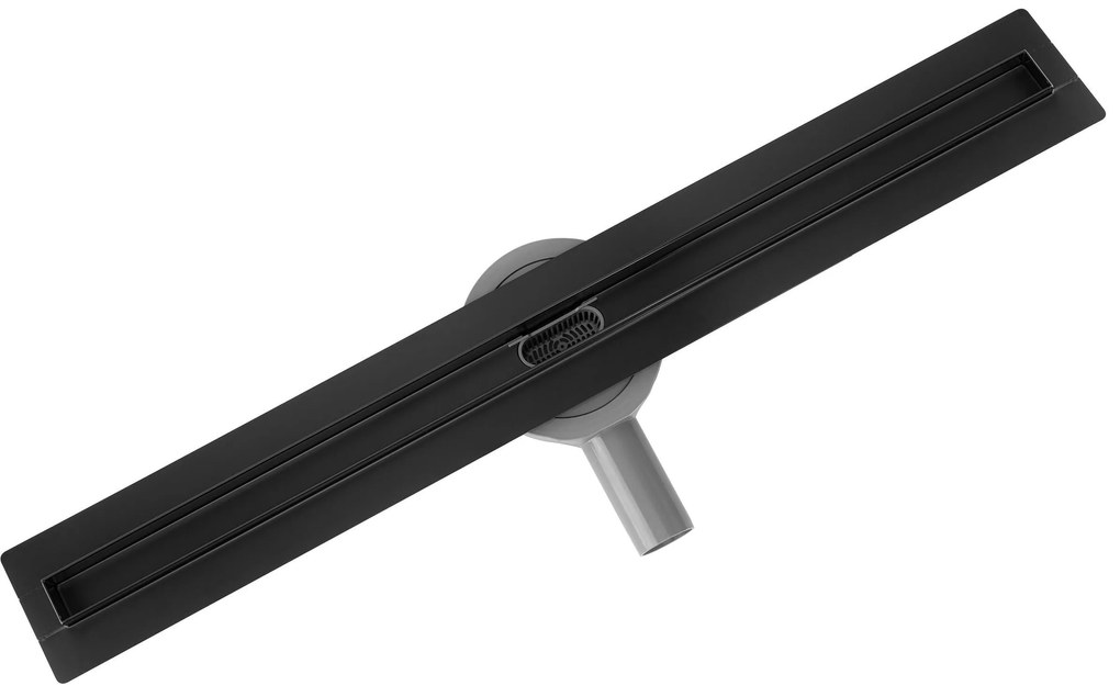 Rea Neox Slim Pro, sprchový odtokový žľab 70cm, čierna matná, REA-G2709