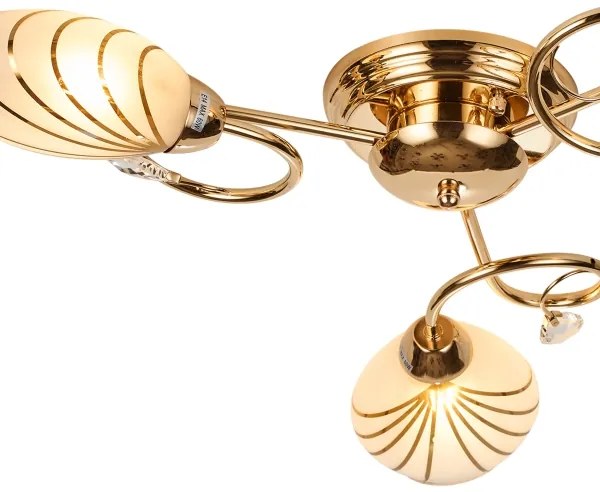 Brilagi - Prisadený luster MEGAPOLIS 3xE14/60W/230V zlatá