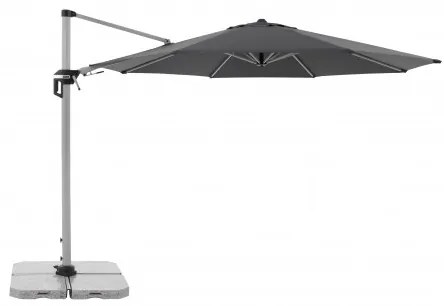 Doppler ACTIVE 370 cm - bočný záhradný slnečník s bočnou tyčou : Barvy slunečníků - 840