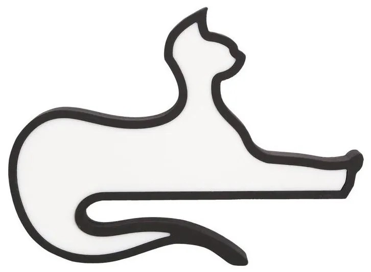 LED Detská stolná lampa CAT LED/13W/230V čierna