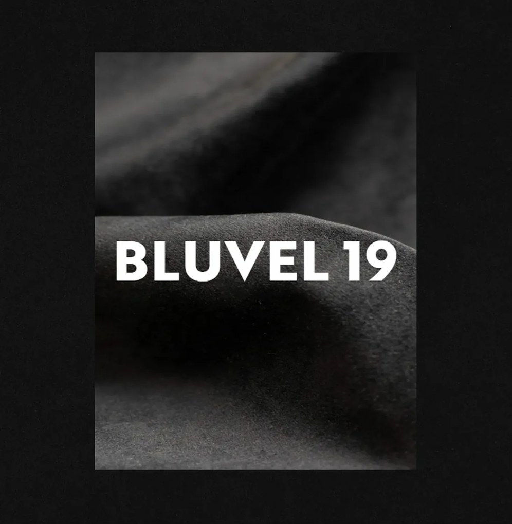 SI Elegantná stolička D Velvet čierna