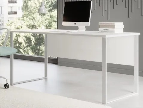 Písací stôl Amanda, biely%