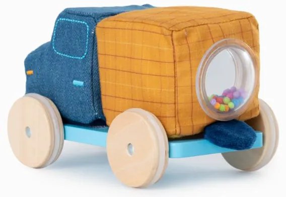 Lilliputiens - ťahacie nákladné autíčko - oslík Ignác