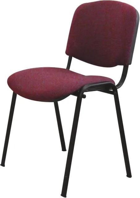 Kancelářská židle, bordó, ISO NEW 0000064043 Tempo Kondela