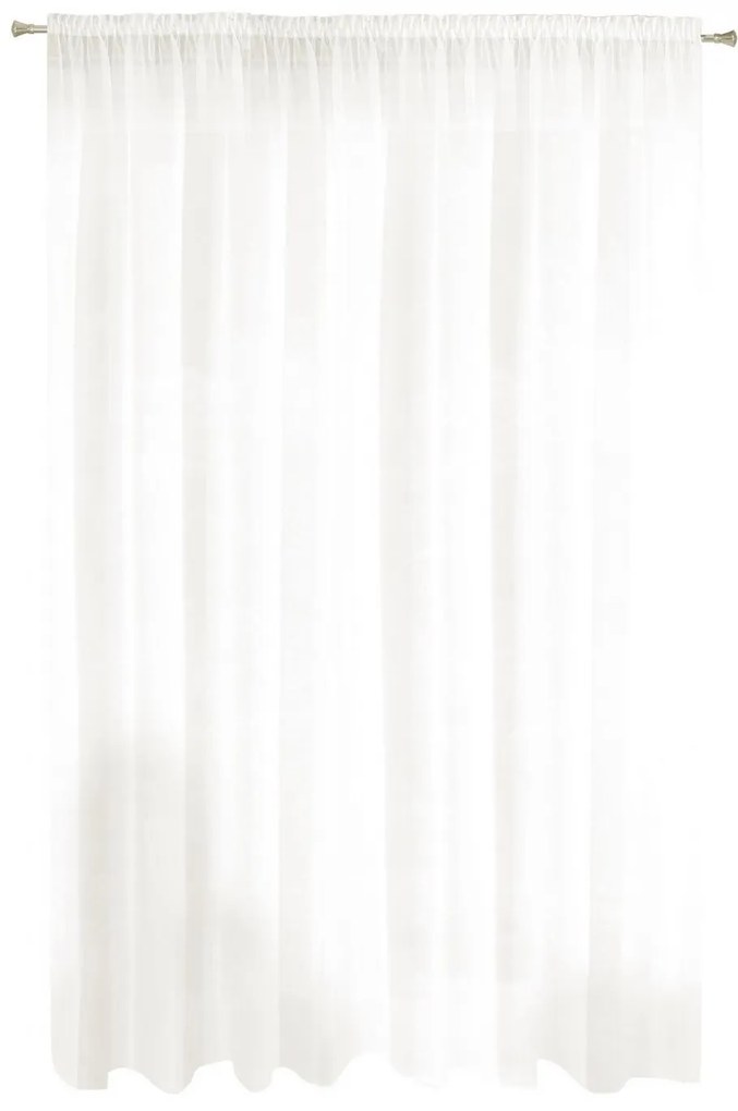ZÁCLONA NA PÁSKE REBECCA 350X250 CM KRÉMOVÁ